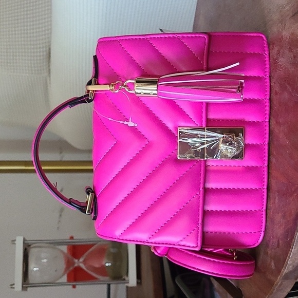 NWT Aldo fushia top handle bag - Picture 1 of 7